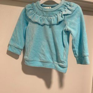 FIRST IMPRESSIONS GIRLS SUGAR BLUE TOP